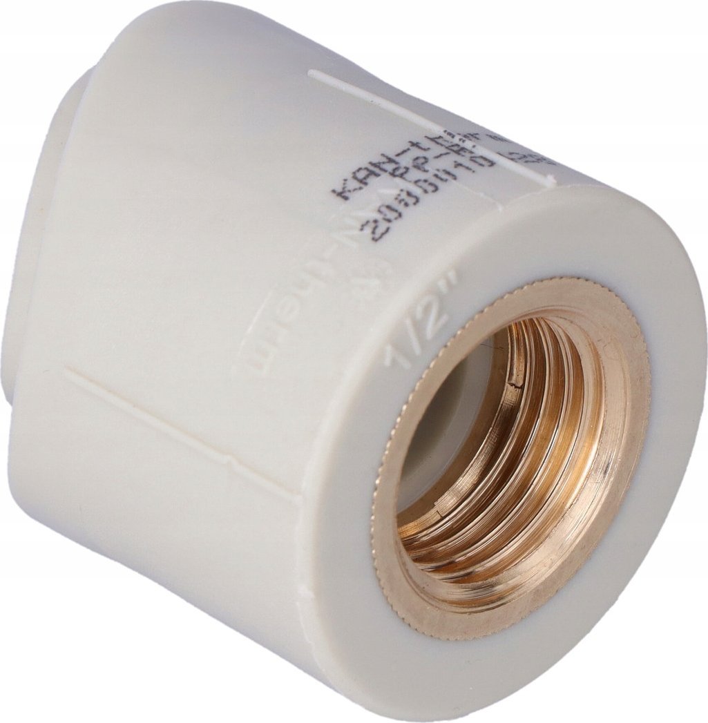 Bashkues shalë KAN, 50 x F 1/2", PP, për ujë të pijshëm