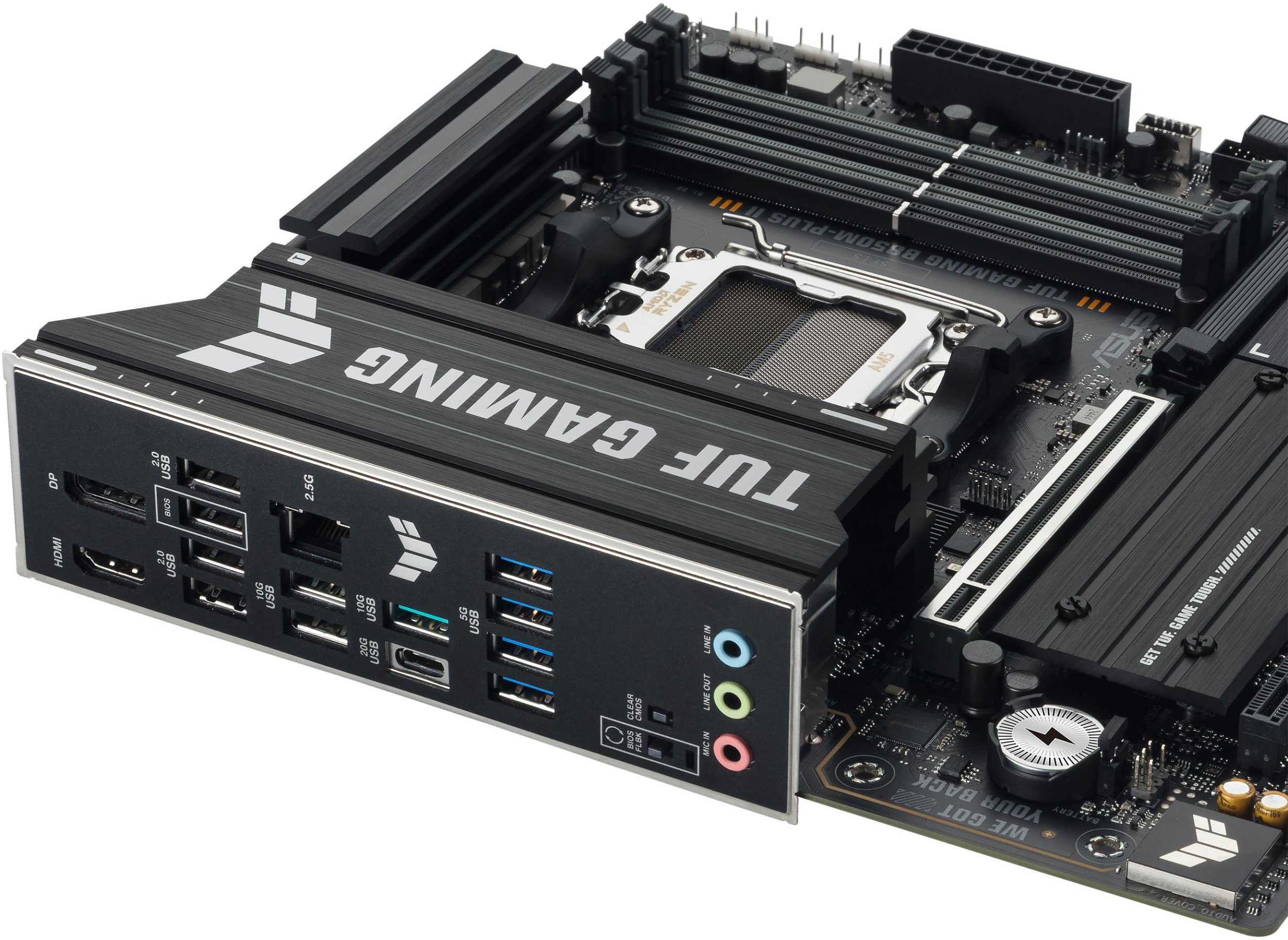 Pllakë amë ASUS TUF Gaming B850M Plus II, AMD B850, Socket AM5, Micro ATX