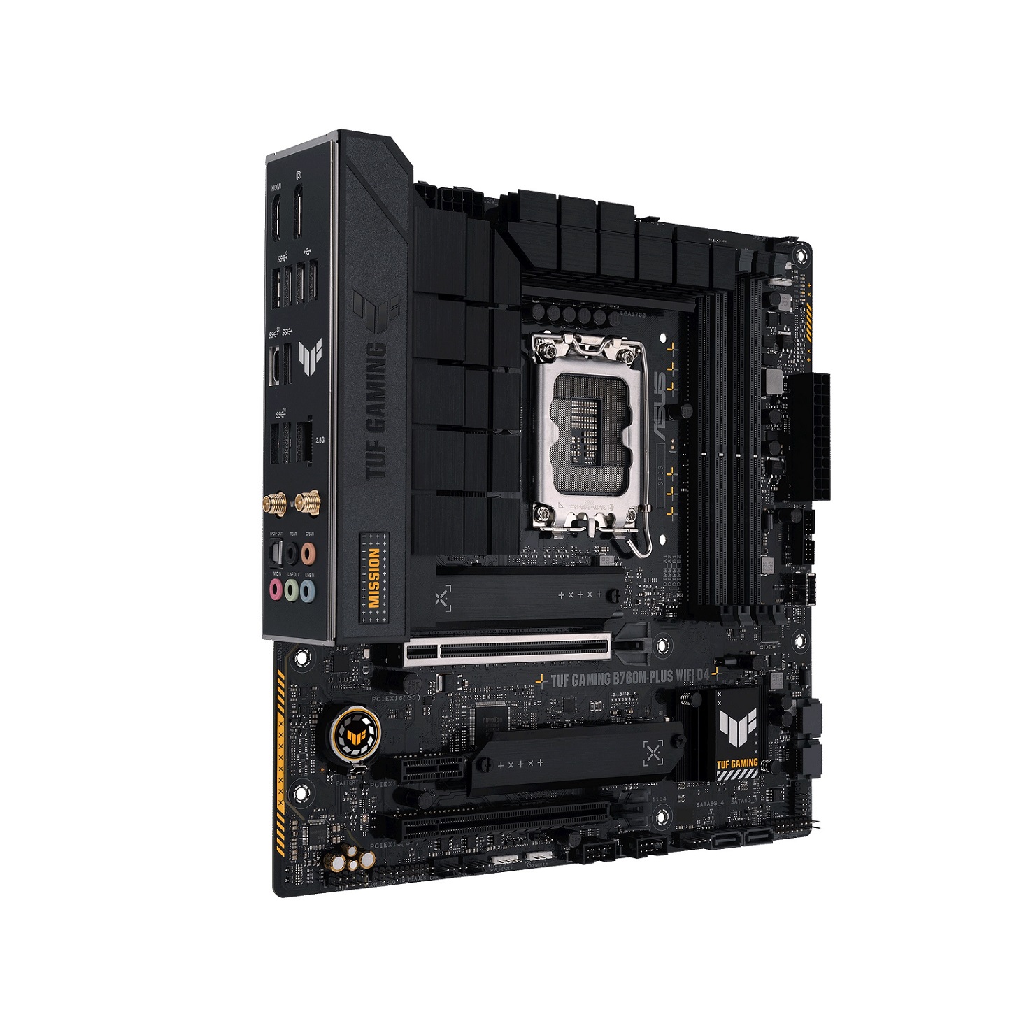 Pllakë amë ASUS TUF GAMING B760M-PLUS WIFI D4, LGA 1700, mATX