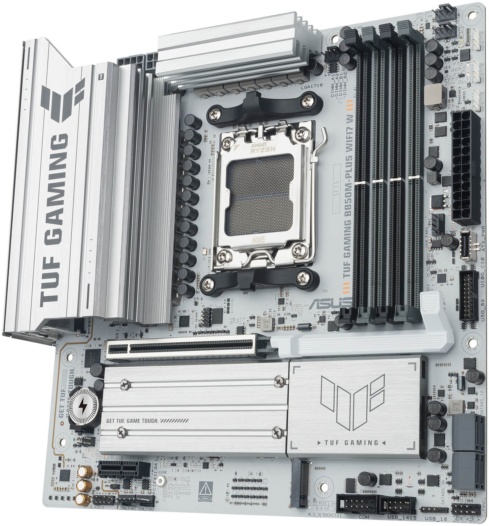 Pllakë amë ASUS TUF Gaming B850M Plus, AMD B850, WiFi 7, Micro ATX 3