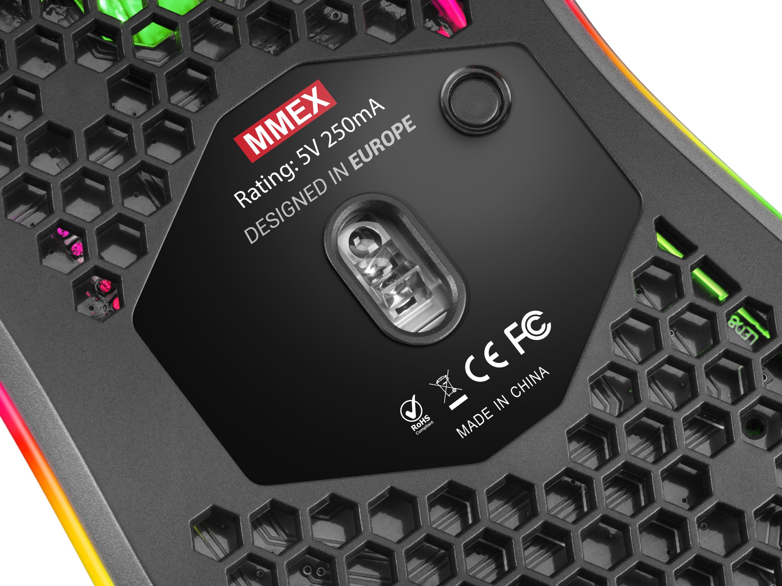 Mouse Mars Gaming MMEX, 32000 dpi, me kabllo, i zi