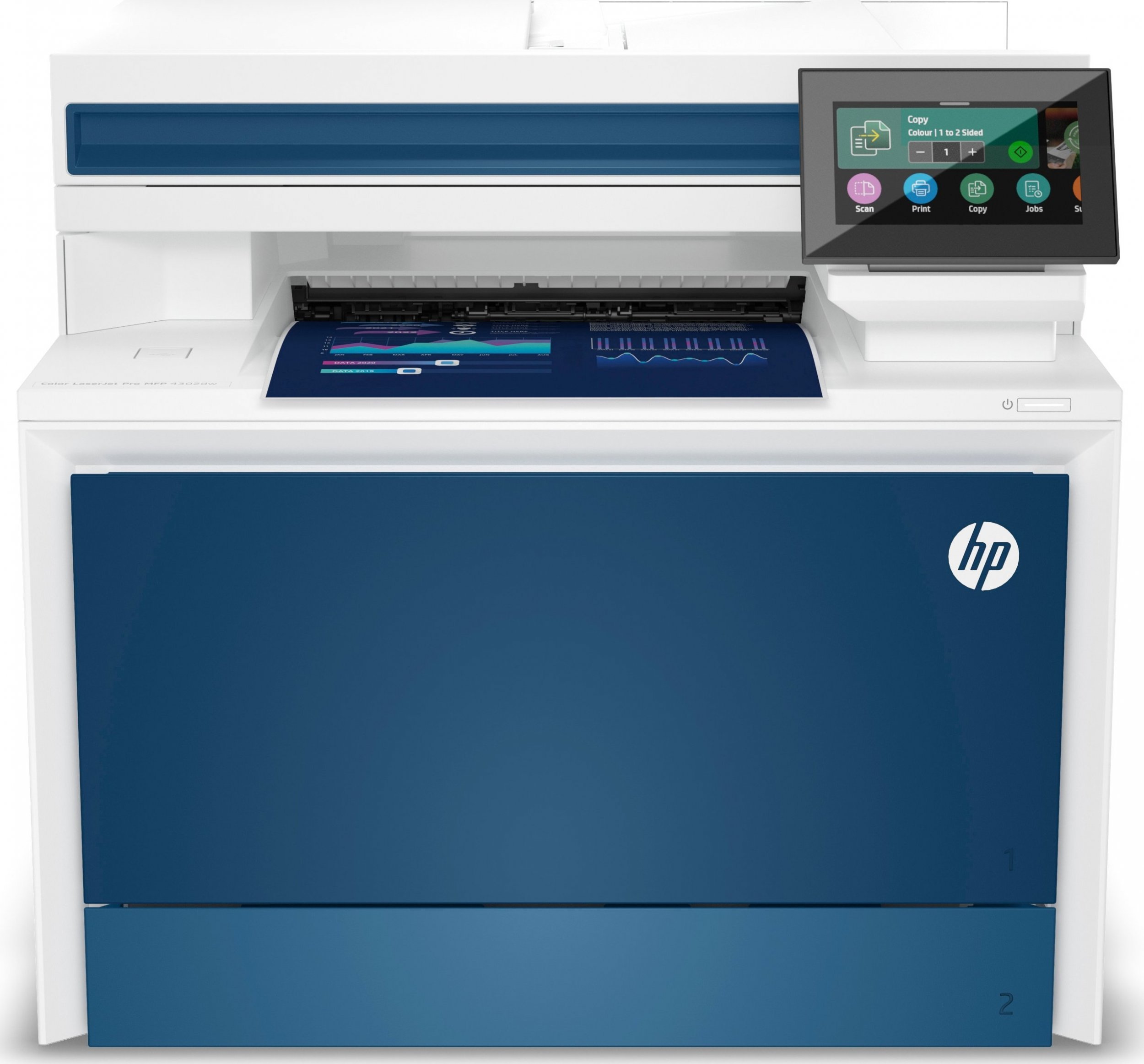 Pajisje multifunksionale HP LaserJet Pro 4302DW 4RA83F, lazer, WiFi, e bardhë