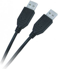 Кабел USB Libox USB-A - USB-A 1.8м, црн