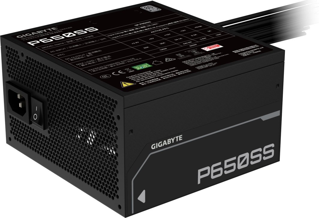 Furnizues energjie GIGABYTE P650SS, 650W, ATX 3.0, 80 Plus Bronze
