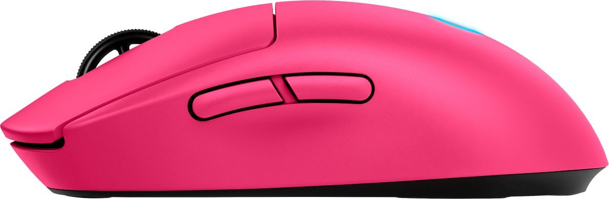 Maus gaming Logitech G Pro 2 Lightspeed, wireless, HERO 2, rozë