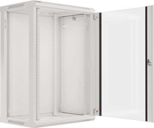 Kabinet muror rrjeti Lanberg WF01-6418-10S, 19", 18U, gri