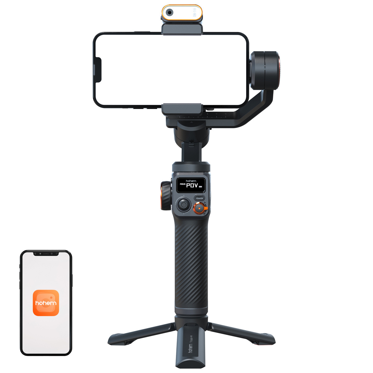 Stabilizues gimbal Hohem iSteady M6 KIT, 3 aksesh, për smartphone, i zi