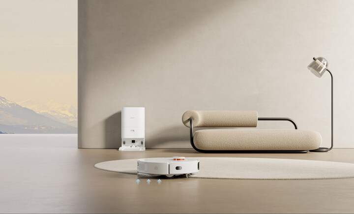 Fshesë robotike me vakum Xiaomi Robot Vacuum X10+, e bardhë