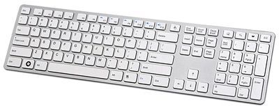 Tastierë Matias FK418BTS-UK, wireless, UK, e argjendtë