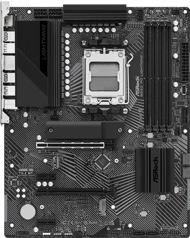 Pllakë amë ASRock B650 PG LIGHTNING 3
