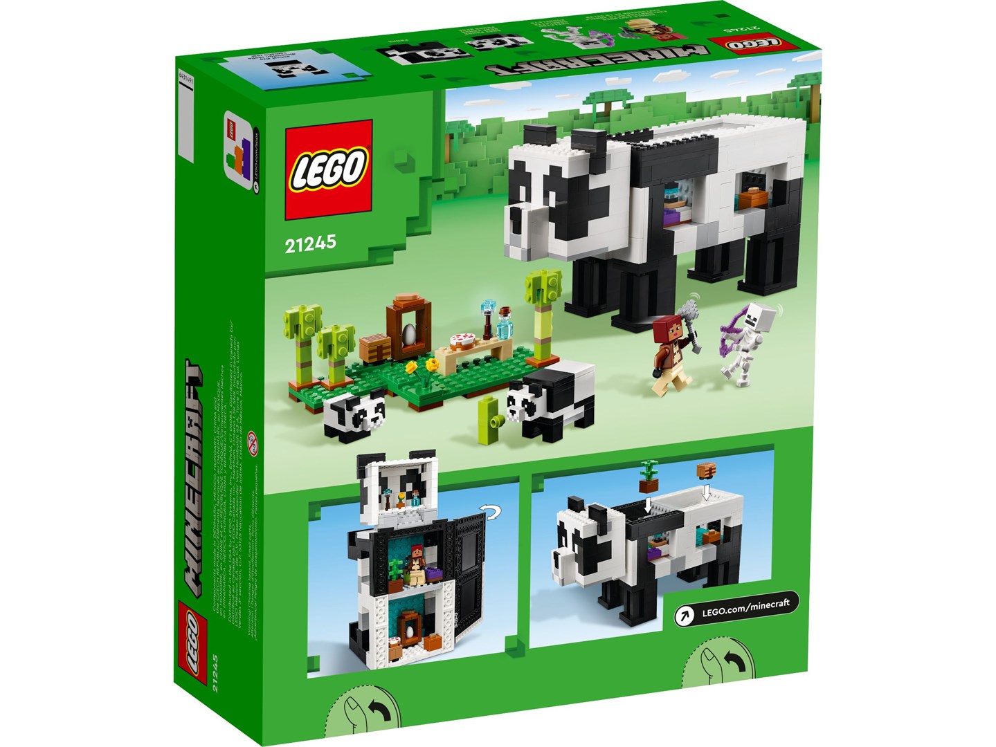 LEGO Minecraft 21245 Panda reserve