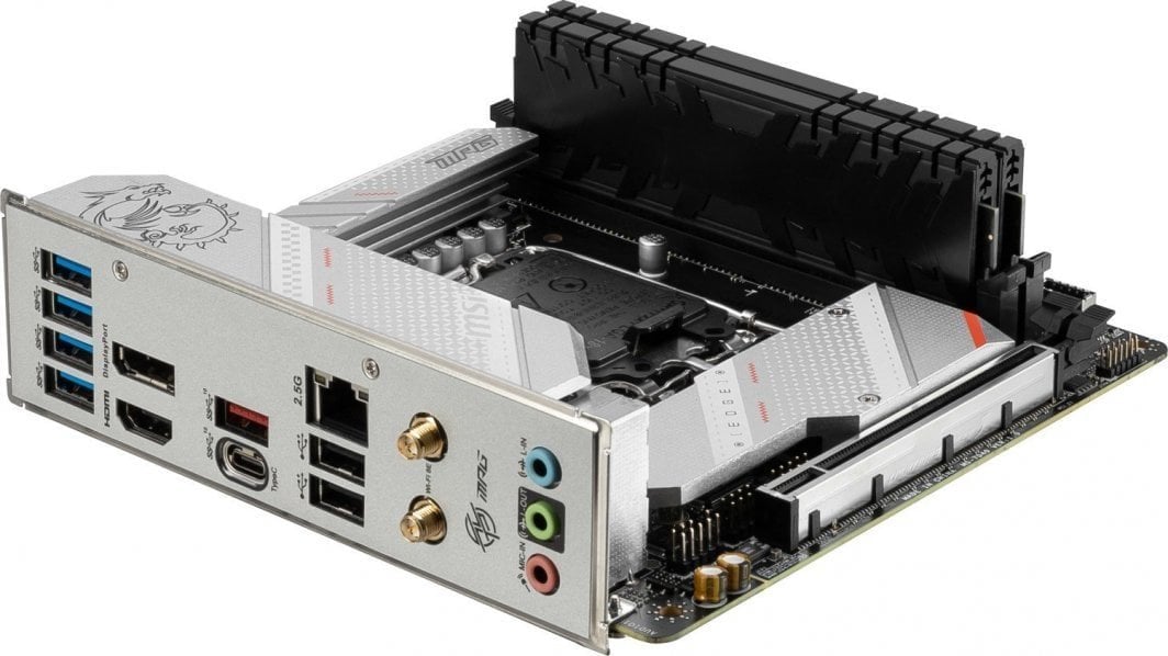 Pllakë amë MSI MPG, Mini ITX, Intel B760, Wi-Fi 6