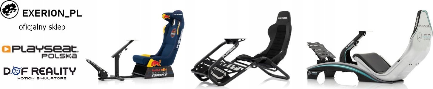 Platformë racing Playseat Sensation PRO Right, për sim racing, e zezë