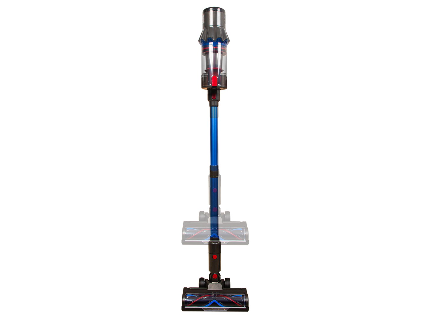 Fshesë me bateri Blow UP450, 450W, 0.8L, gri blu