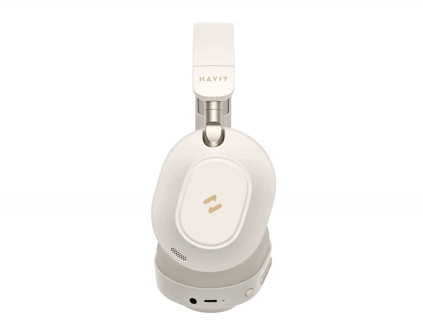 Kufje wireless Havit LIFE NC01H H668BT, Bluetooth, me anulim zhurme, bezhë