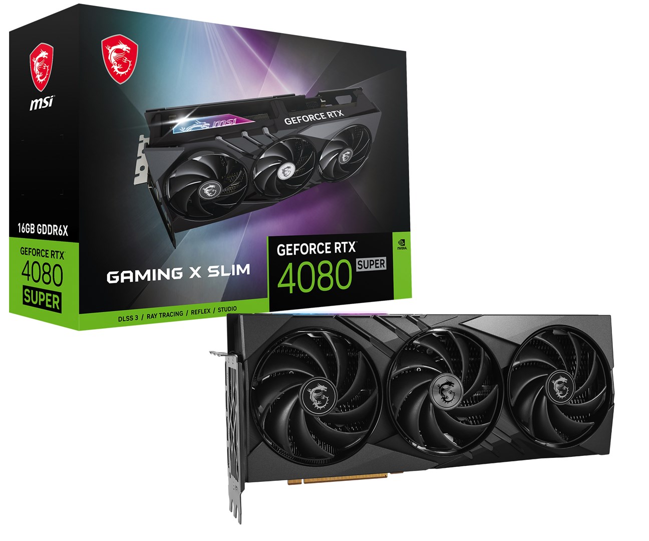 Kartë grafike MSI Gaming NVIDIA GeForce RTX 4080 SUPER, 16 GB GDDR6X