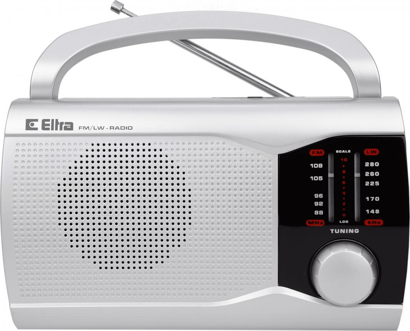 Radio portative Eltra Ewa, AM/FM, 215x126x56 mm, e hirtë