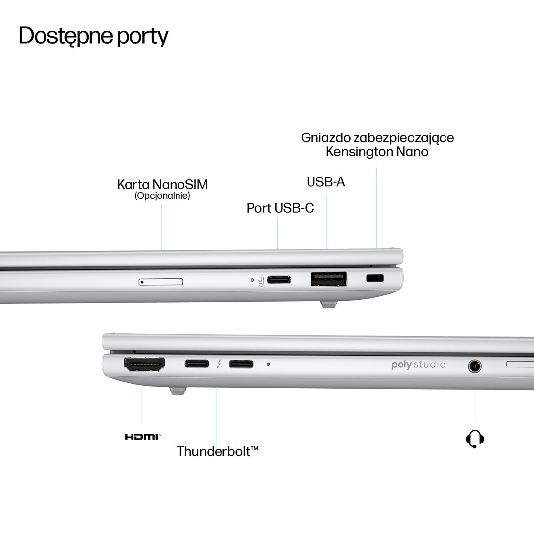 Laptop HP EliteBook 8 G1a, 16", Ryzen AI 5, 24GB RAM, 512GB SSD, i argjendtë