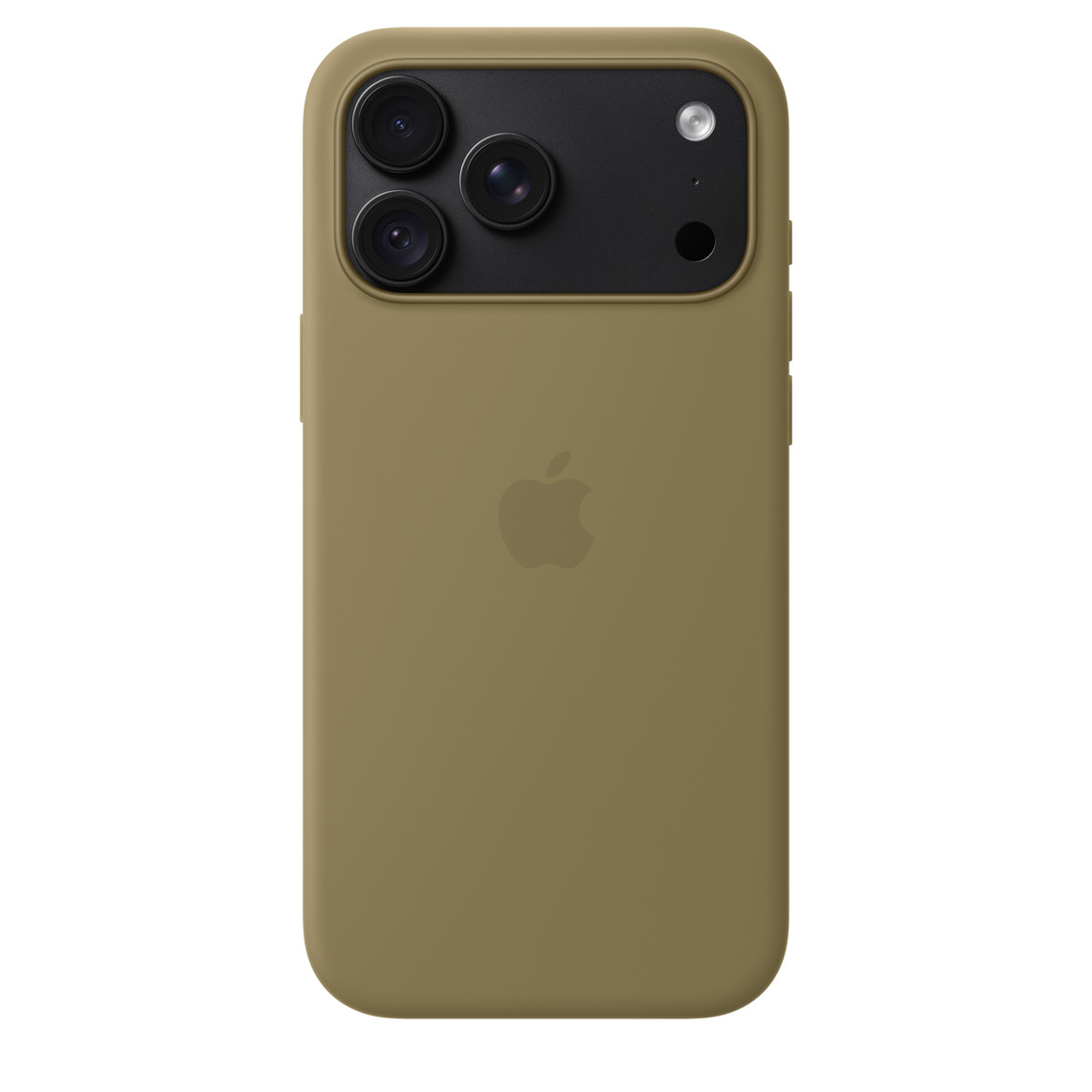 Apple iPhone 18 Pro Max Silicone Case with MagSafe, Olive