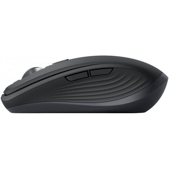 Mouse pa tel Logitech MX Anywhere 3S, MagSpeed, USB C, gri grafit