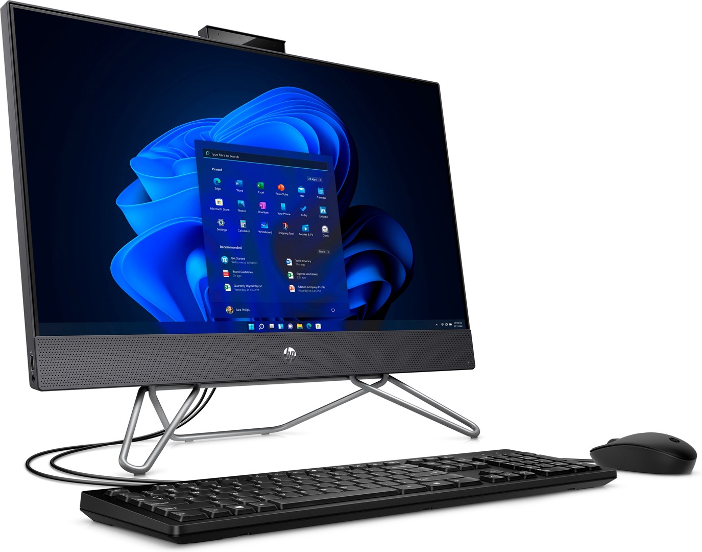 Kompjuter All-in-One HP Pro 240 G9, i5-1235U, 23.8", 16GB RAM, i zi