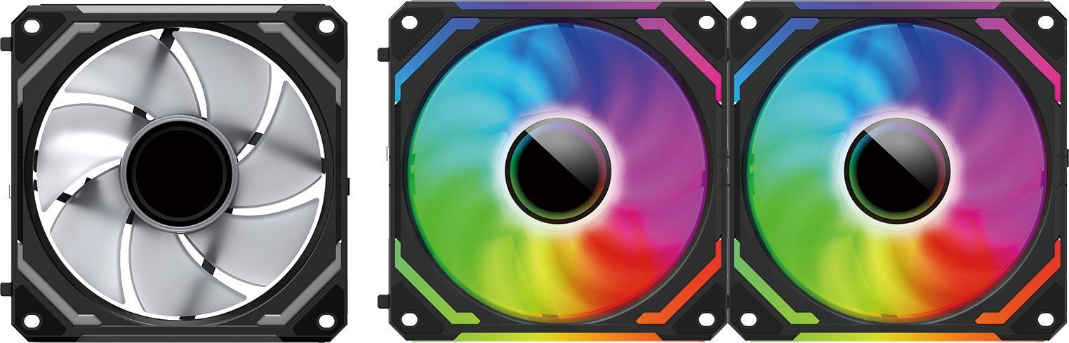 Ventilator kase PC Redragon GCF012, 120mm, ARGB, i zi