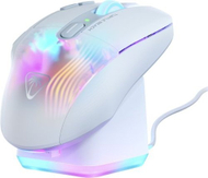 Maus gaming Turtle Beach Kone XP Air, pa kabllo, 19K DPI, RGB, i bardhë