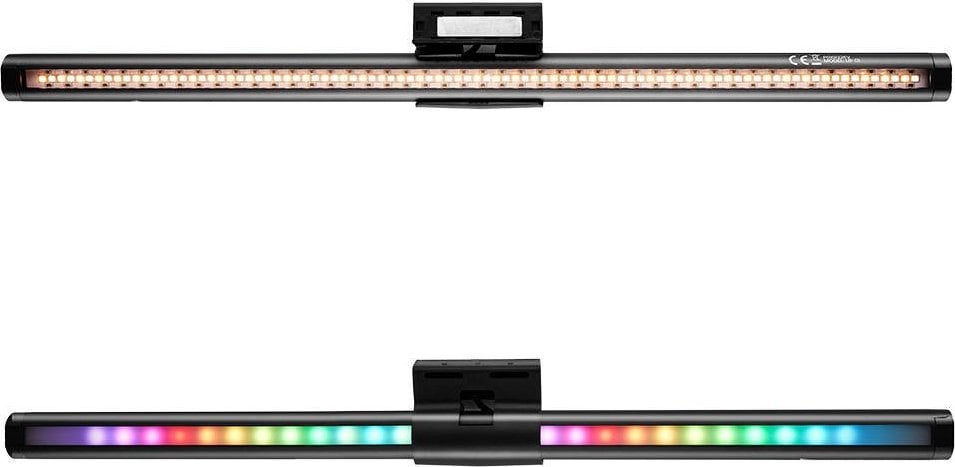 Llambë LED për monitor Savio LB-01, USB, RGB, e zezë