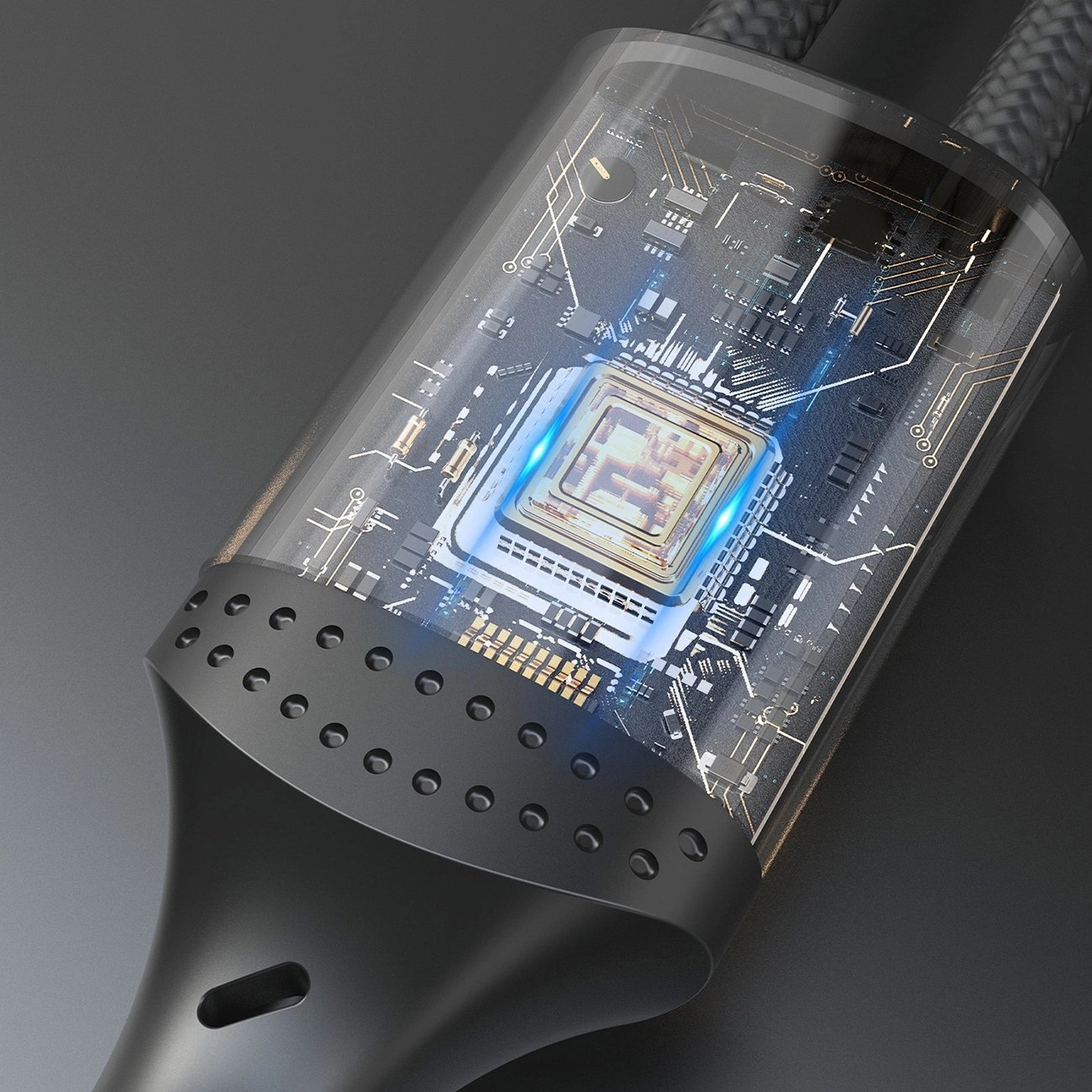 Kabllo Dudao L3F 2W1, 2 x USB-C, 100W, 1.2m, i zi