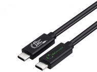 Kabllo USB Microconnect ReConnect USB4 Gen 3x2, 40Gbps, e zezë