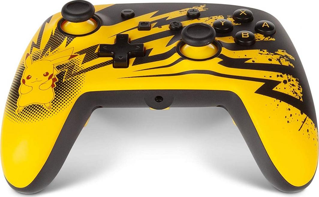Kontroller PowerA Pokemon: Pikachu Lightning, me kabllo, i verdhë