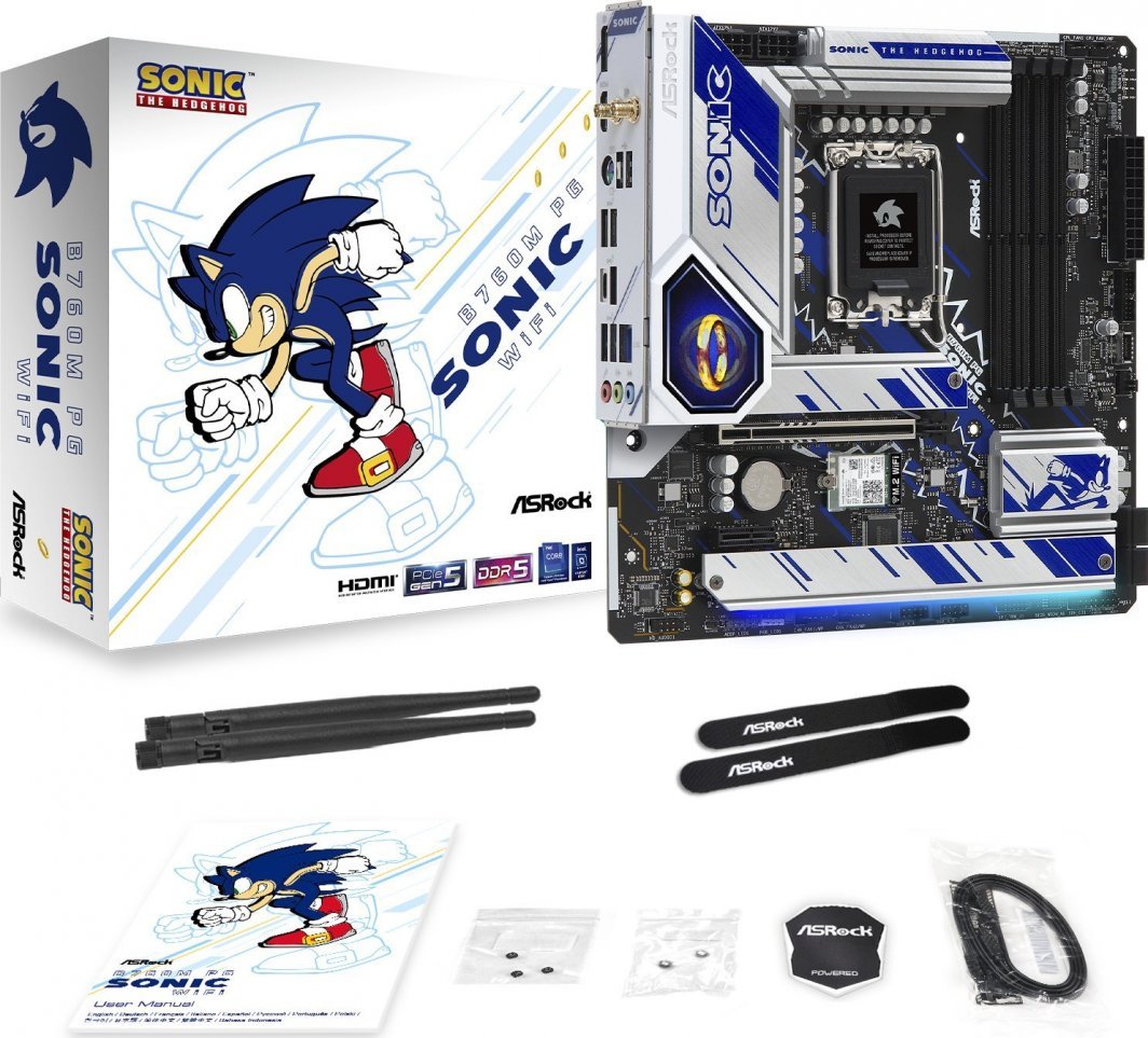 Pllakë Amë ASRock B760M PG SONIC WiFi
