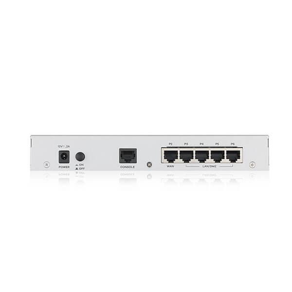Firewall hardware Zyxel USG FLEX 50AX, 0.35 Gbit/s, menaxhim cloud Nebula, i bardhë