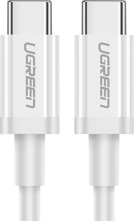 Kabllo Ugreen, USB-C - USB-C, 1m, e bardhë