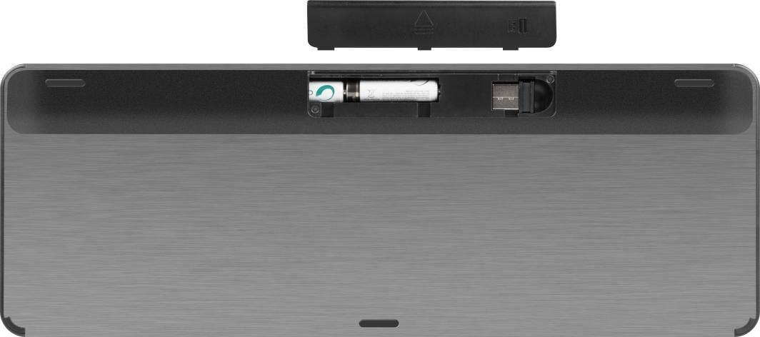 Tastierë Natec Touch Pad Slim, pa kabllo, e zezë (NKL-0968)