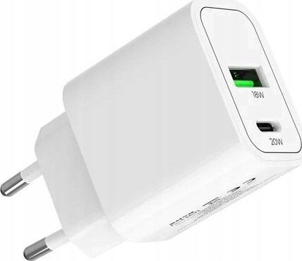 Karikues muri Mobile Origin MO12, PD 20W, 1x USB A 1x USB C, i bardhë