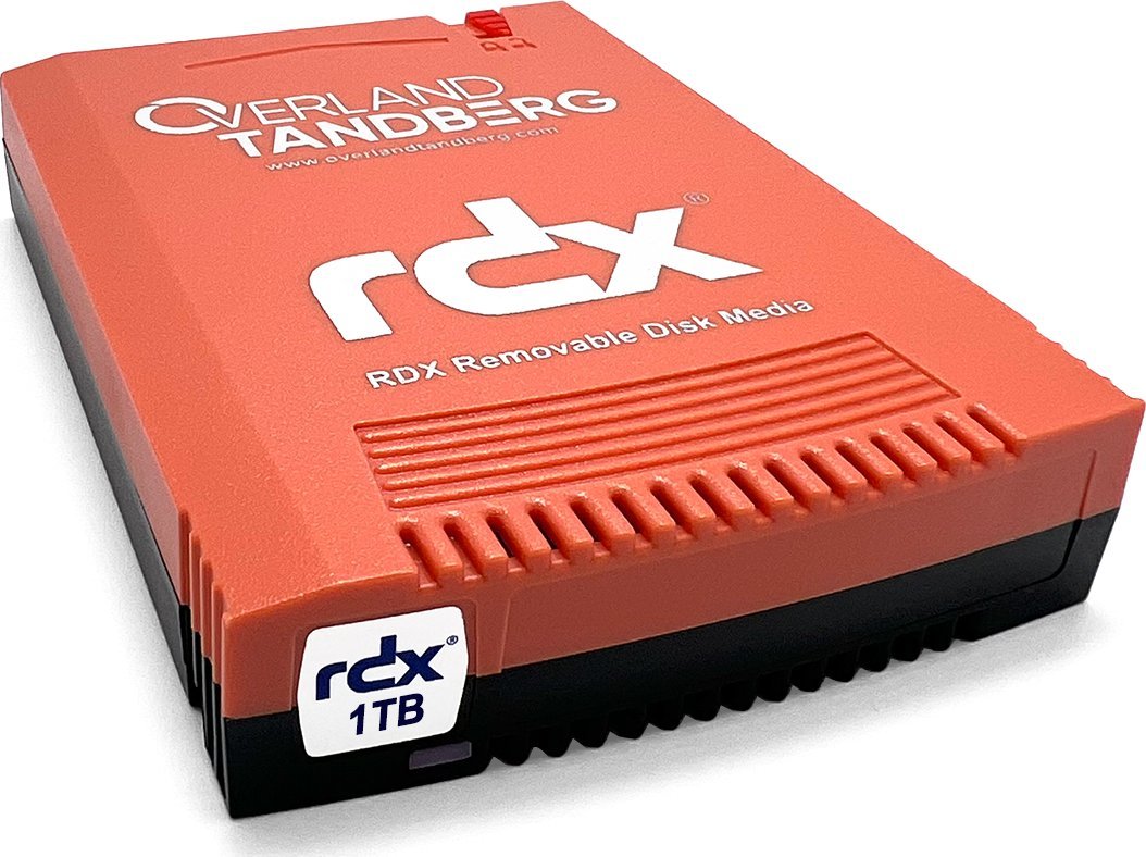 Kasetë Overland Tandberg RDX SSD 1TB, për backup, gri
