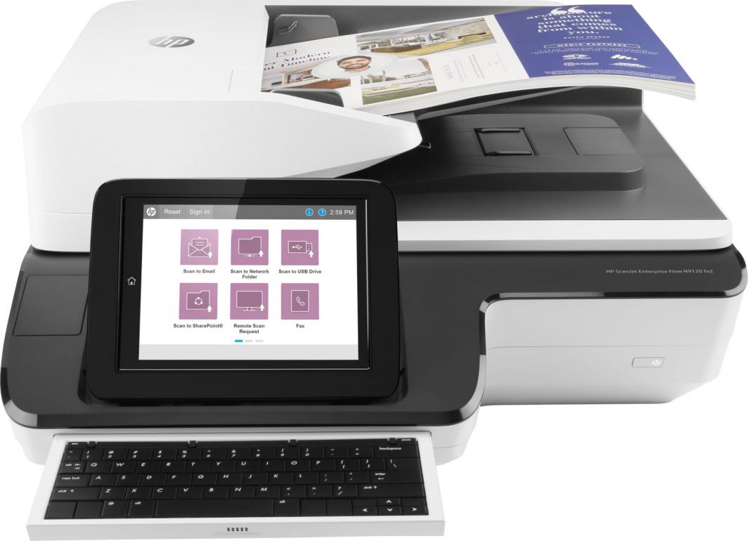 Skaner HP Scanjet Enterprise Flow N9120 Fn2, flatbed ADF, 600 dpi, i zi