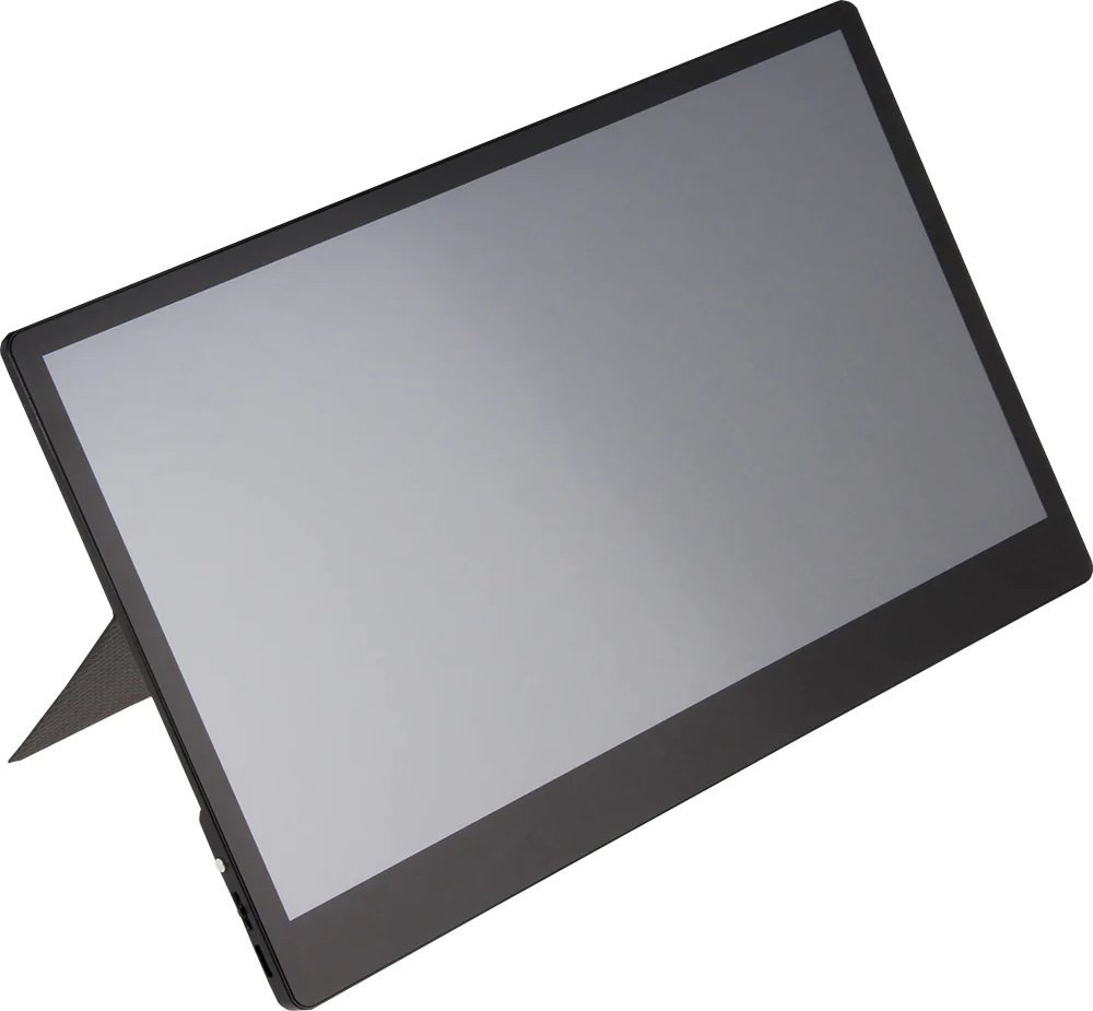 Monitor portativ me prekje Joy-it Joy-View 15, 15.6", Full HD, i zi