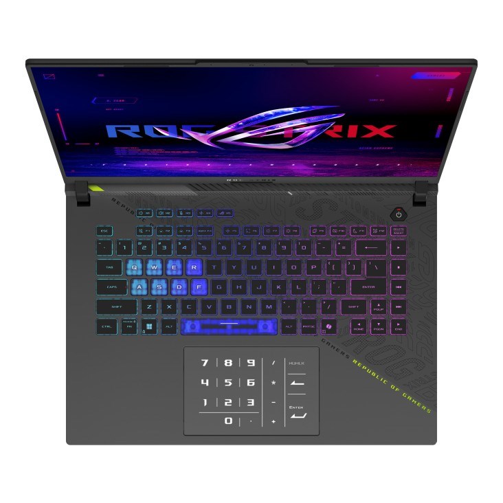 Laptop ASUS ROG Strix G16 G614PR, 16" FHD+ 165Hz, Ryzen 9 8940HX, 16GB RAM, 1TB SSD, NVIDIA RTX 5070Ti, i hirtë