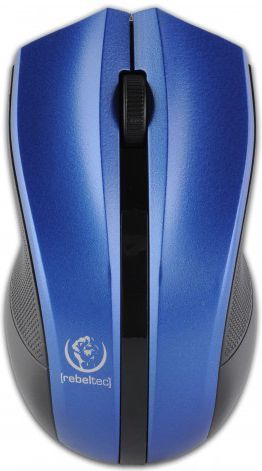 Maus Rebeltec Galaxy, wireless, USB, i zi dhe i kaltërt