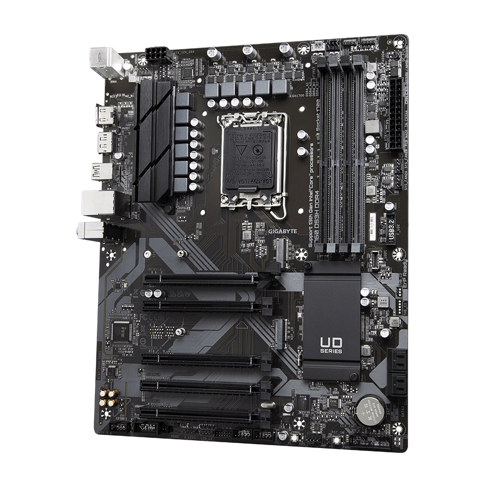 Pllakë amë GIGABYTE B760 DS3H DDR4, LGA 1700, ATX 3