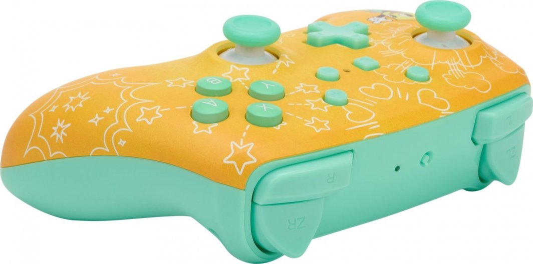 Kontroller PowerA Enhanced Cuphead, wireless, i verdhë