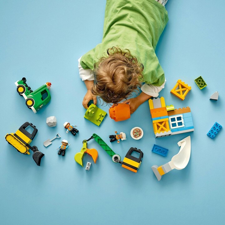 Set LEGO® DUPLO® 10990 Construction site, 61 pjesë