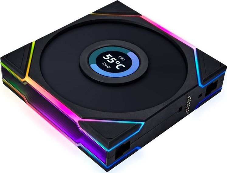 Ftohës Lian Li Uni TL LCD 120 RGB Reverse Blade (12RTLLCD1B), 120 mm