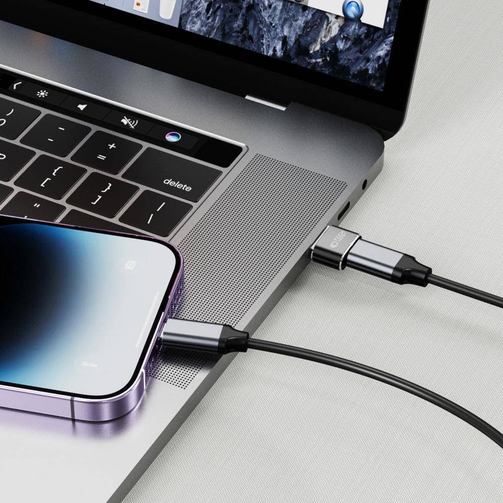 Адаптер USB Tech-Protect Ultraboost, USB-A во USB-C, црн