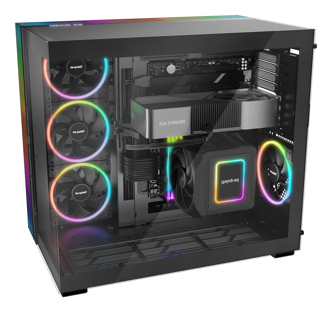 Kulle PC Be Quiet Light Base 900 FX, Full Tower E-ATX, ARGB, xham i temperuar, e zezë