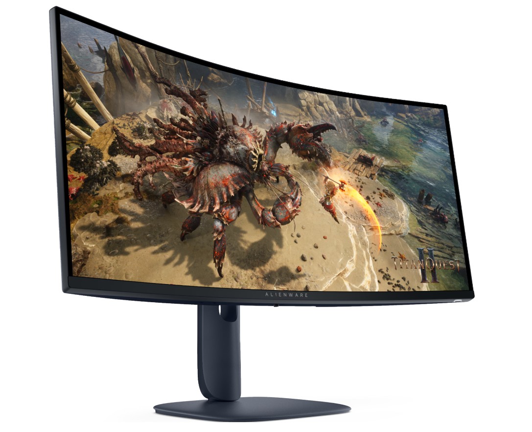 Monitor Alienware AW3425DWM, 34", Wide Quad HD, 3440x1440, i zi/i kaltër