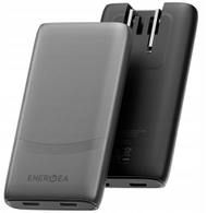 Karikues muri Energea TravelWorld Edge 65W, 2x USB C PD PPS QC3.0, prizë US UK EU, gri grafit