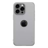 Mbulesë telefoni Nillkin Super Frosted Shield Pro, për iPhone 16 Pro, kundër rrëshqitjes, gri